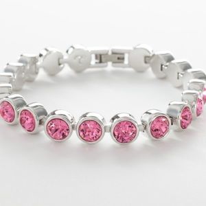 Touchstone Crystal rose ice bracelet